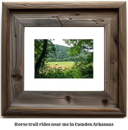 horse trail rides near me in Camden, Arkansas